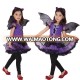 Best Selling Purple Party Dance Dress  Good Quality Fashion Cosplay Popular Bat Halloween Costume For Girls