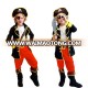 Hot Sale New Arrival Performance Funny Pirate Design Factory Price Boys Halloween Costume