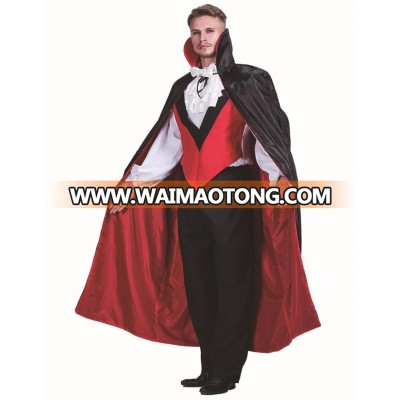 Halloween cape party costume red and black vampire cape